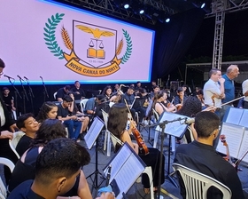 Orquestra Jovem de Nova Mutum brilha em momento histórico em Nova Canaã