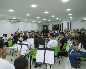 Recital de Sopros da Escola de Música de Nova Mutum: Uma Sinfonia de Emoções