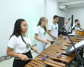 Recital de Percussão: talento em cena e homenagens que celebram a paixão pela música