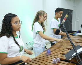 Recital de Percussão: talento em cena e homenagens que celebram a paixão pela música