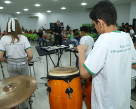 Recital de Percussão: talento em cena e homenagens que celebram a paixão pela música