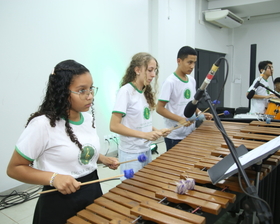 Recital de Percussão: talento em cena e homenagens que celebram a paixão pela música