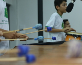 Recital de Percussão: talento em cena e homenagens que celebram a paixão pela música