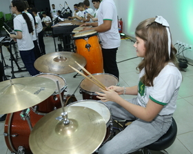 Recital de Percussão: talento em cena e homenagens que celebram a paixão pela música