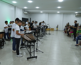 Recital de Percussão: talento em cena e homenagens que celebram a paixão pela música