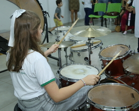 Recital de Percussão: talento em cena e homenagens que celebram a paixão pela música