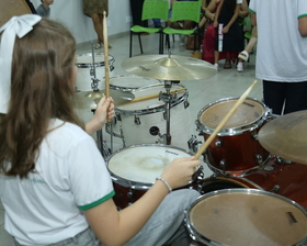 Recital de Percussão: talento em cena e homenagens que celebram a paixão pela música