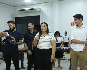 Recital de Percussão: talento em cena e homenagens que celebram a paixão pela música