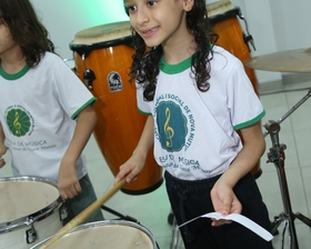 Recital de Percussão: talento em cena e homenagens que celebram a paixão pela música