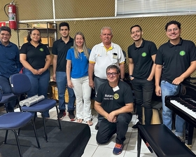 Música e Rotarismo: Escola de Música de Nova Mutum recebe visita do Governador do Rotary